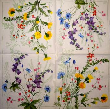018 Blumen Sonstige - 3 lagig - Ihr